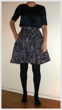 Tweed 2024 circle skirt